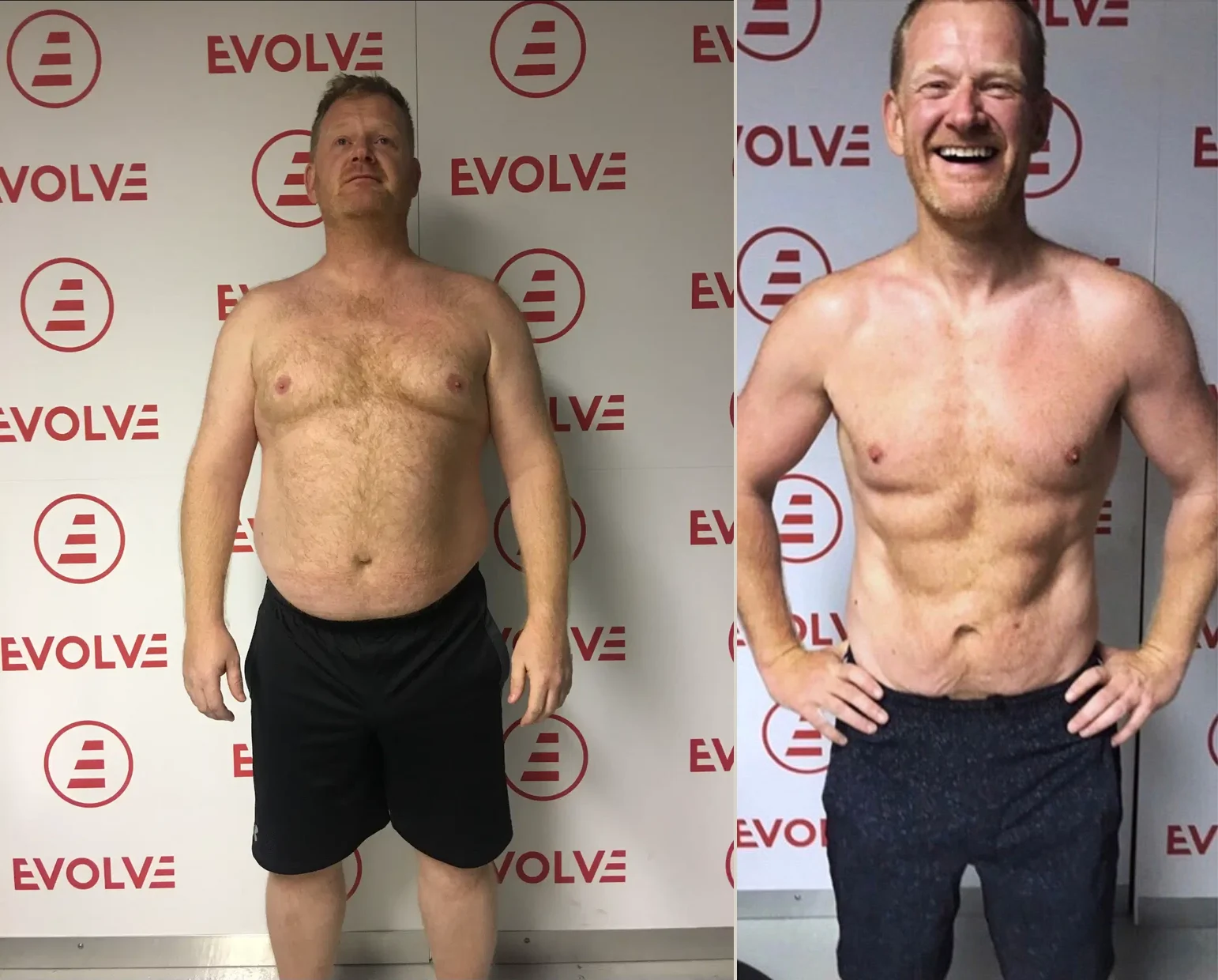 Paul E progress through Evolve coaching