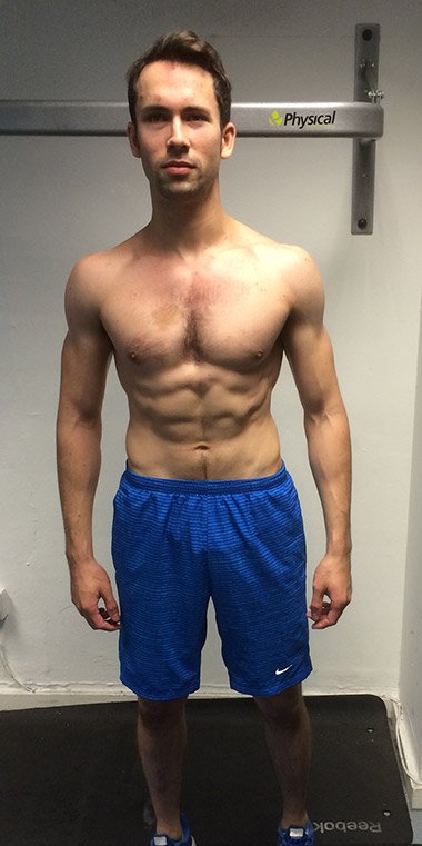 Max Olesker after body transformation result
